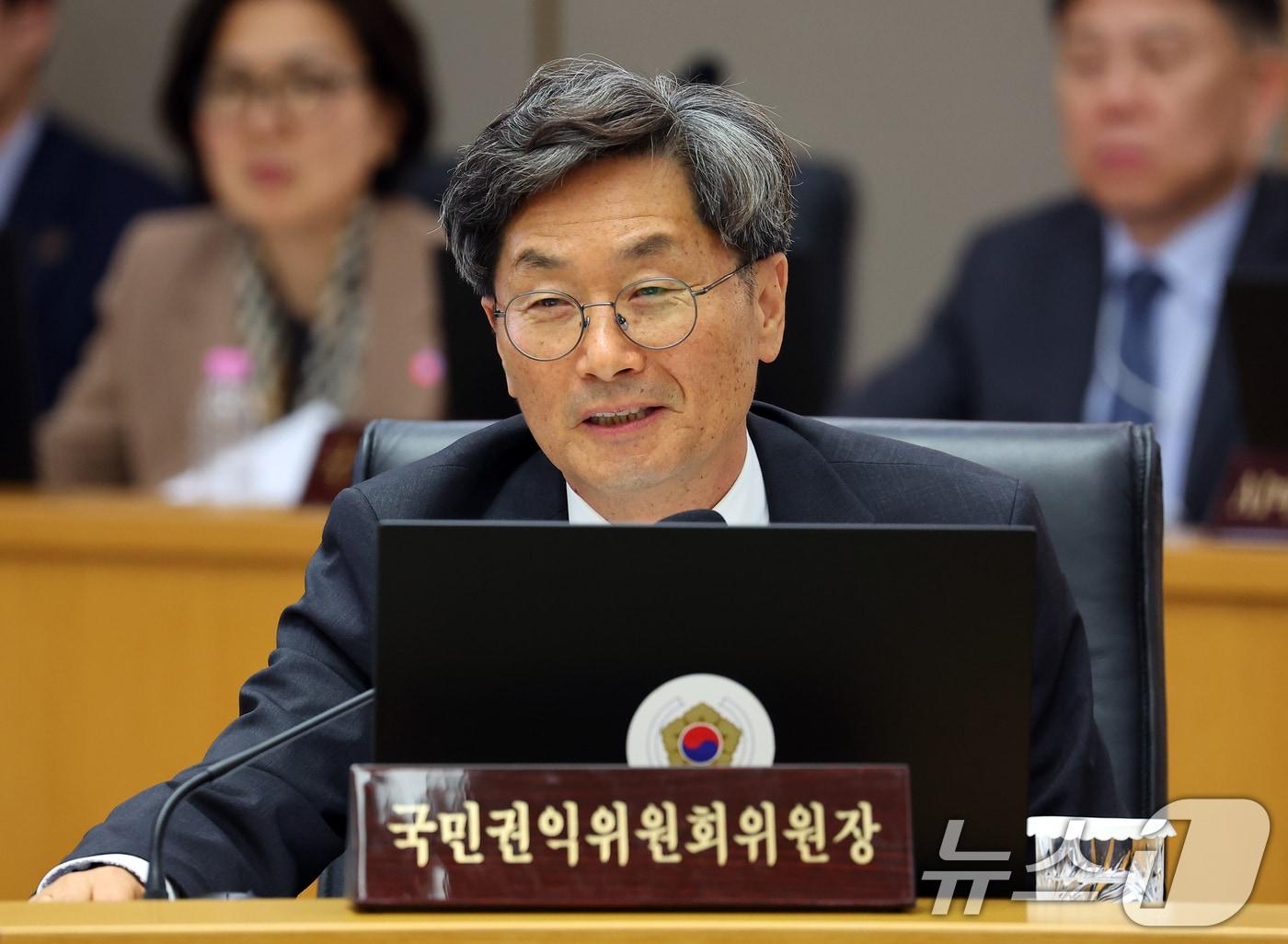 본문 이미지 - 정일연 국민권익위원장이 17일 정부세종청사에서 열린 국무회의에서 발언을 하고 있다. (청와대통신사진기자단) 2026.3.17 ⓒ 뉴스1 이재명 기자