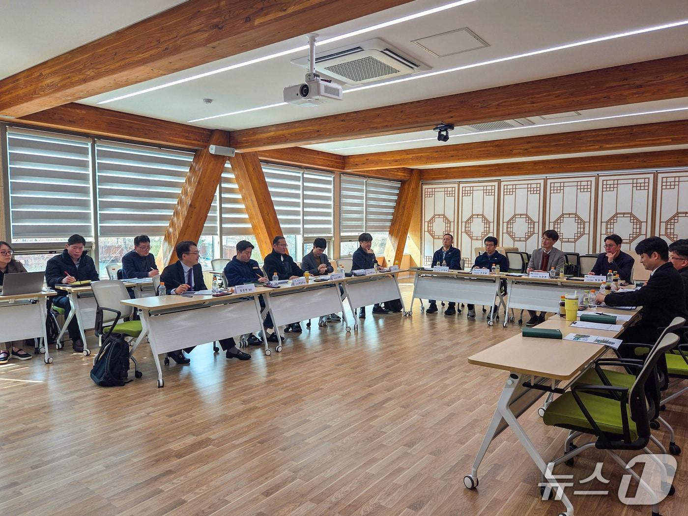 본문 이미지 - 통합안전관리시스템(FMS) 구축을 위한 정보화전략계획(ISP) 수립 회의 (한국산림복지진흥원 제공.재판매 및 DB금지)/뉴스1