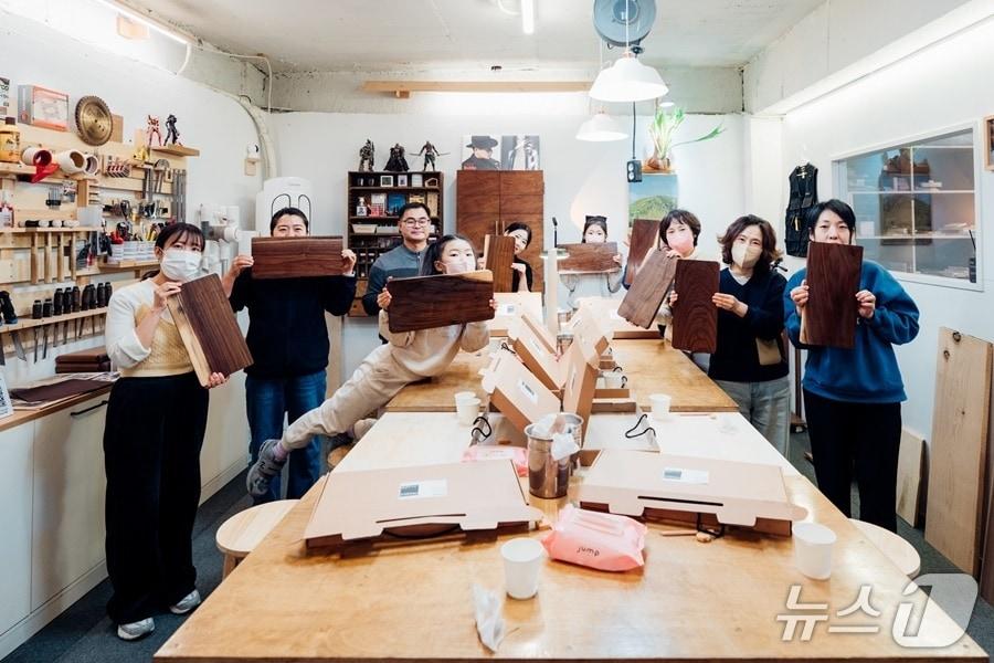 본문 이미지 - 지난해 부산남구문화재단에서 진행한 '남구싶은 작업실' 프로그램 현장. (남구 제공. 재판매 및 DB금지)