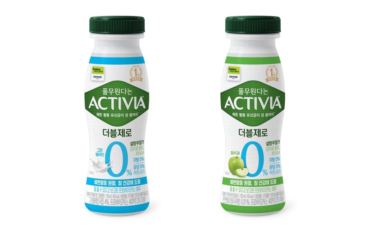 본문 이미지 - 더블제로 액티비아.(풀무원다논 제공)