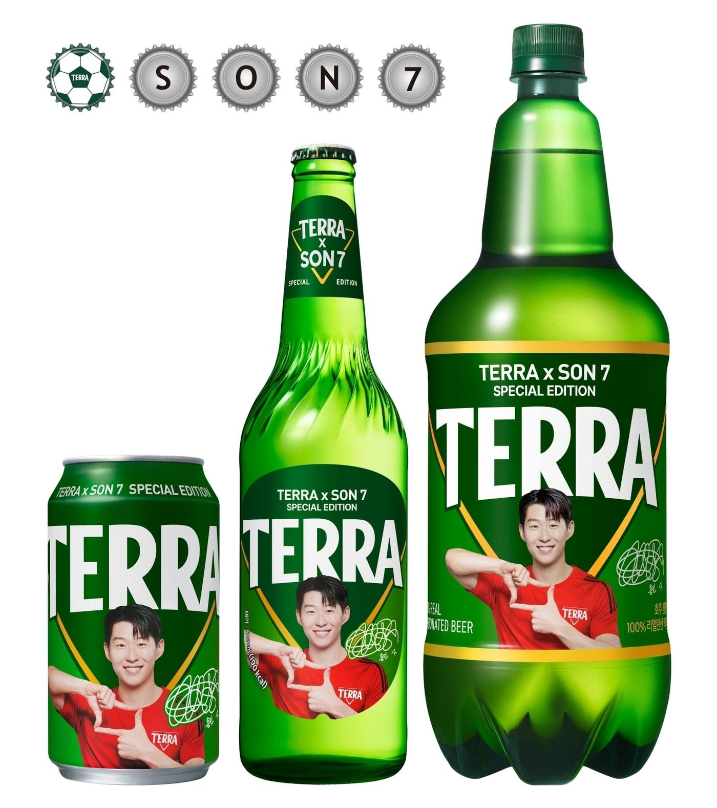 본문 이미지 - TERRAXSON7 에디션 제품 이미지.(하이트진로 제공)