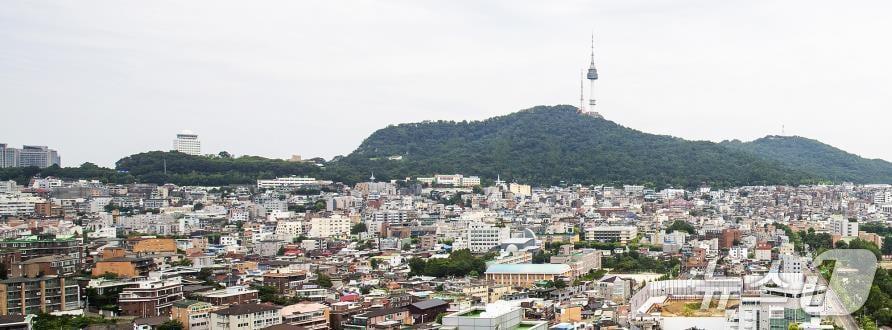 본문 이미지 - 용산구 후암동 일대 전경.(용산구 제공)