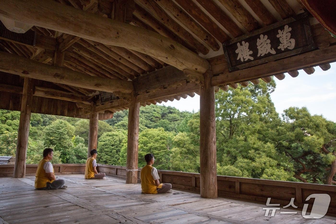 본문 이미지 - 봉정사 템플스테이 @뉴스1 DB