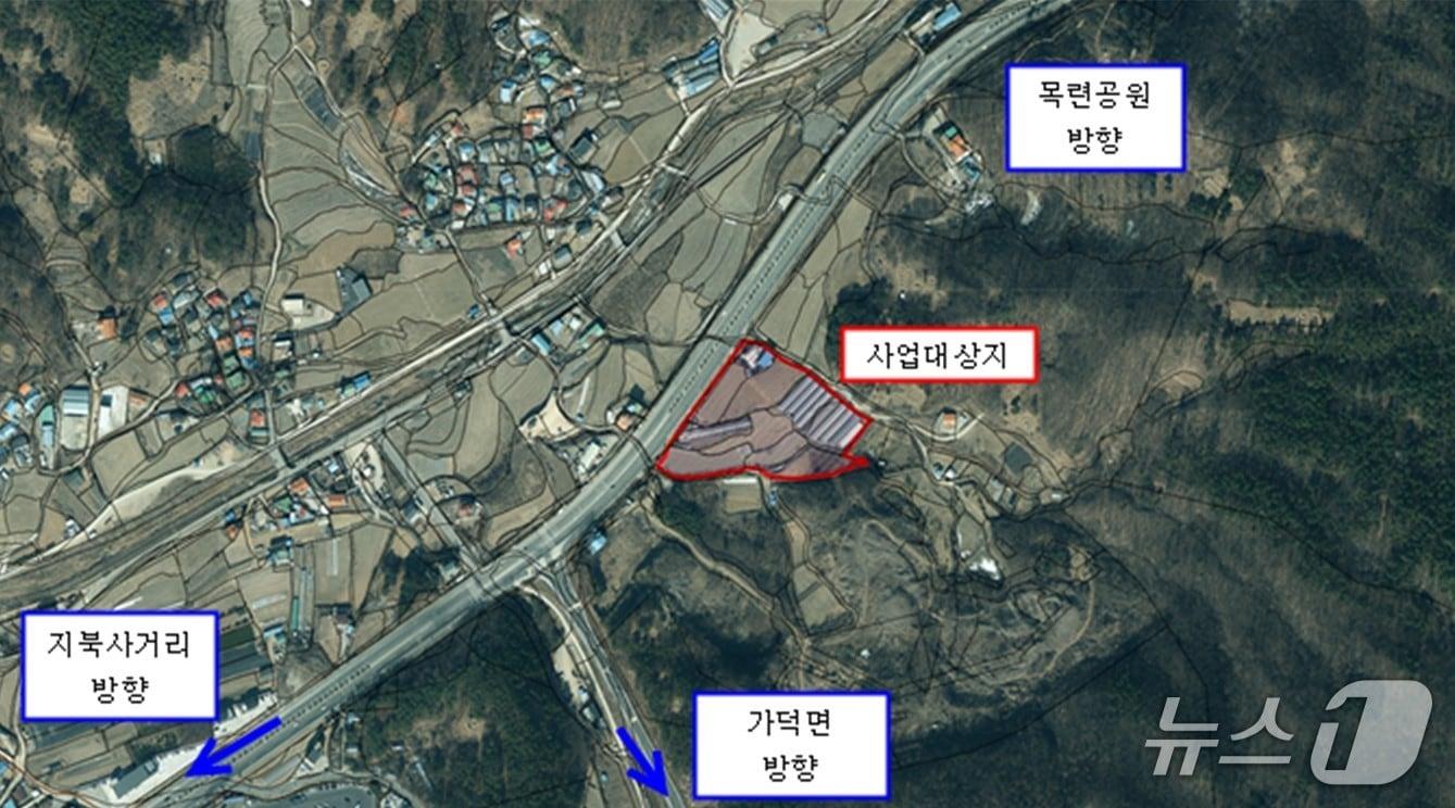 본문 이미지 - 시내버스 공영 차고지 예정지.(청주시 제공. 재판매 및 DB금지)