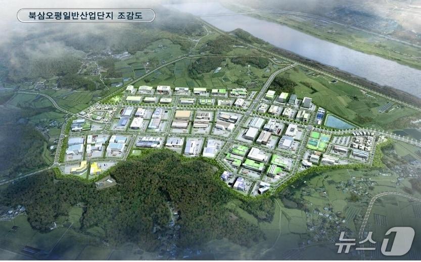 본문 이미지 - 경북 칠곡군 북삼읍 오평일반산단 조감도.(칠곡군 제공. 재판매 및 DB금지)/뉴스1