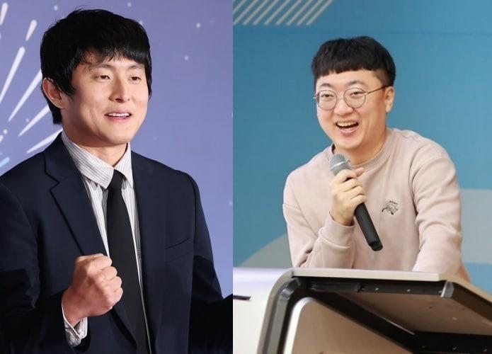 본문 이미지 - 기안84(왼쪽)와 김선태 전 주무관. 