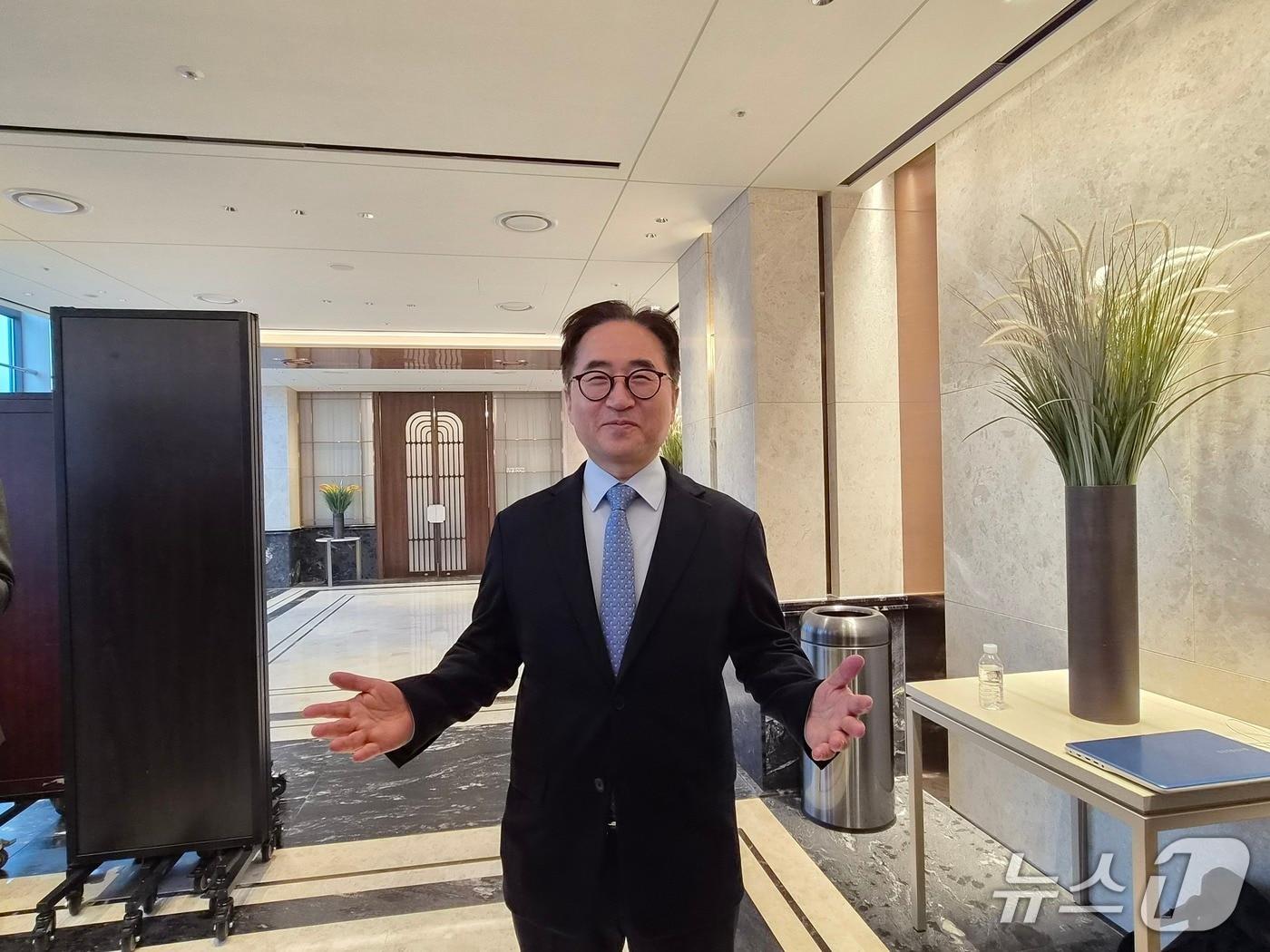 본문 이미지 - 장덕현 삼성전기 대표이사(사장).ⓒ 뉴스1/김진희 기자.