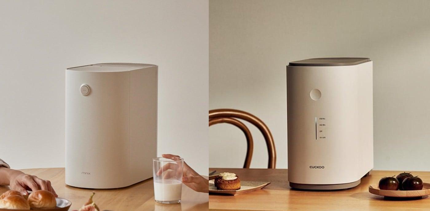 본문 이미지 - 미닉스 더플렌더·쿠쿠 에코웨일 제품 사진.(각 사 제공)