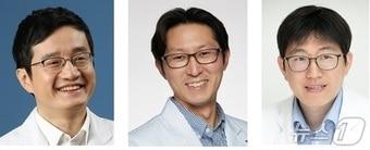 본문 이미지 - (왼쪽부터) 연세암병원 손주혁·김건민·김민환 교수. (세브란스병원 제공)