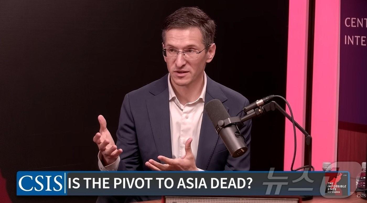 본문 이미지 - 잭 쿠퍼 미국기업연구소(AEI) 선임연구원(CSIS 팟캐스트 캡처) ⓒ 뉴스1 류정민 특파원