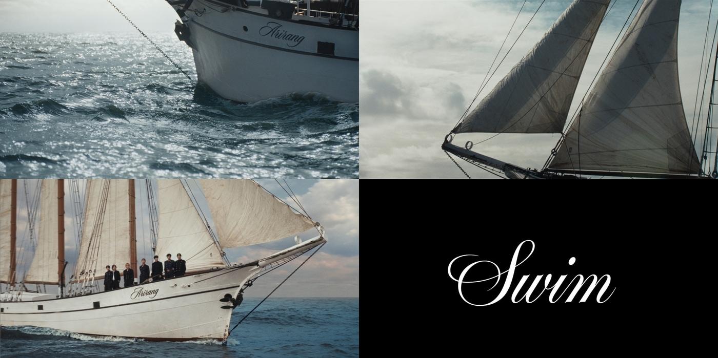 본문 이미지 - 방탄소년단 '스윔' 뮤직비디오 티저 영상(빅힡트뮤직 제공)