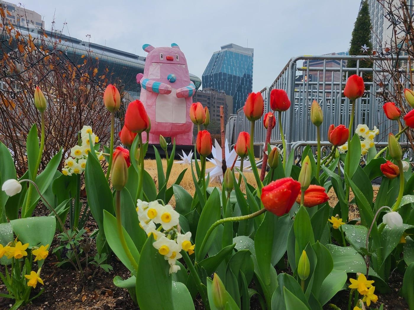 본문 이미지 - 서울광장 '해치 라이트 가든'