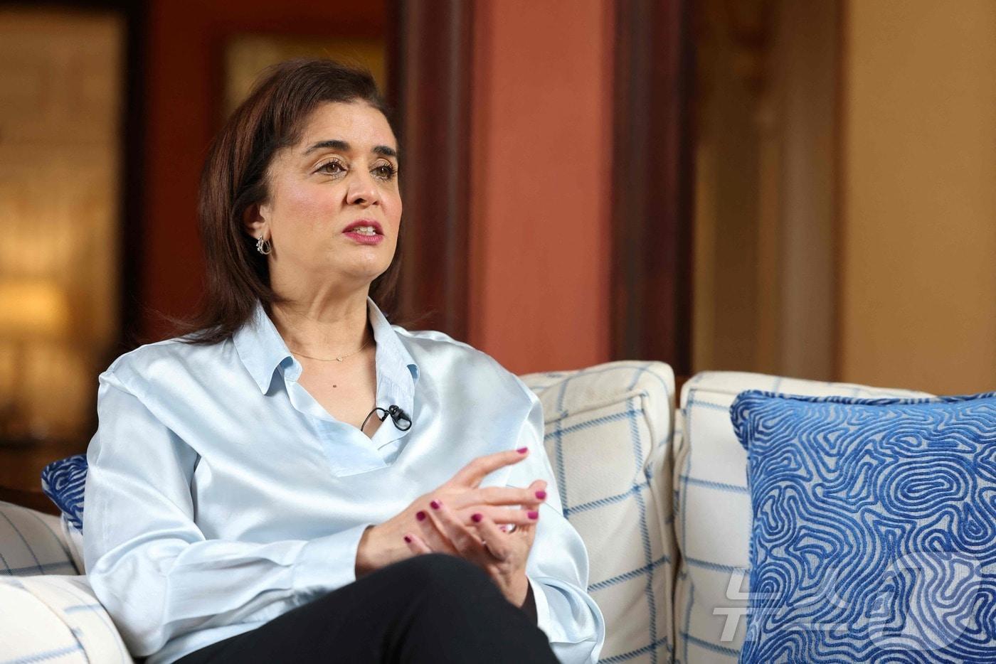 본문 이미지 - 하난 발키 세계보건기구(WHO) 동지중해 지역 사무국장 2025.04.20. ⓒ AFP=뉴스1