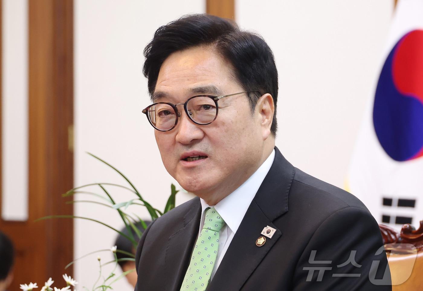 본문 이미지 - 우원식 국회의장. (공동취재) 2026.3.19 ⓒ 뉴스1 신웅수 기자