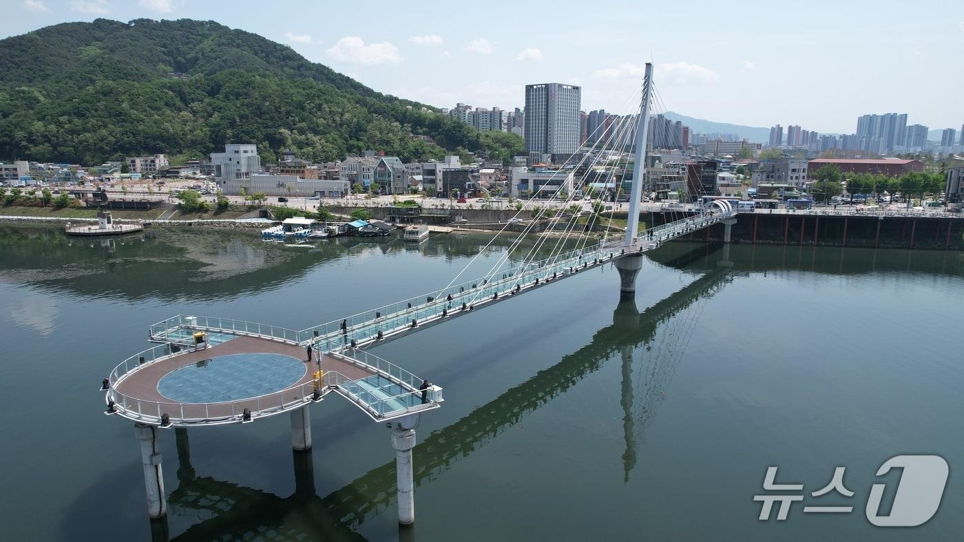 본문 이미지 - 춘천 소양강스카이워크.(뉴스1 DB)