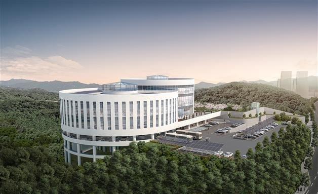 본문 이미지 - 국립울산 탄소중립 전문과학관 조감도.(과기정통부 제공)