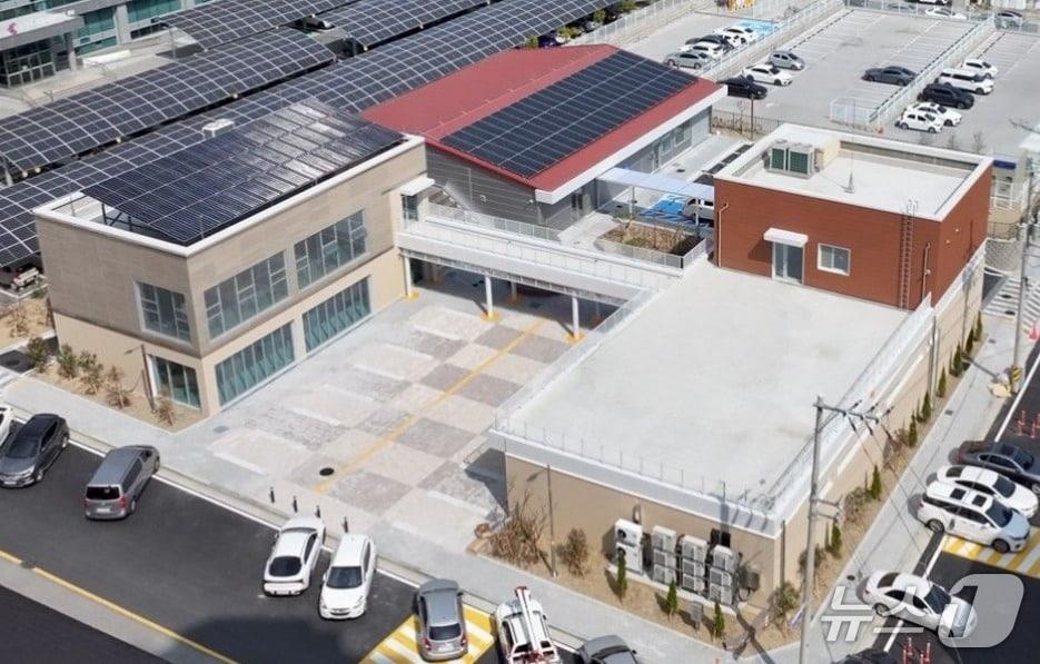 본문 이미지 - 오는 30일 김해시 관동동에 개장하는 로컬푸드 복합시설 '다락'(김해시 제공. 재판매 및 DB금지)