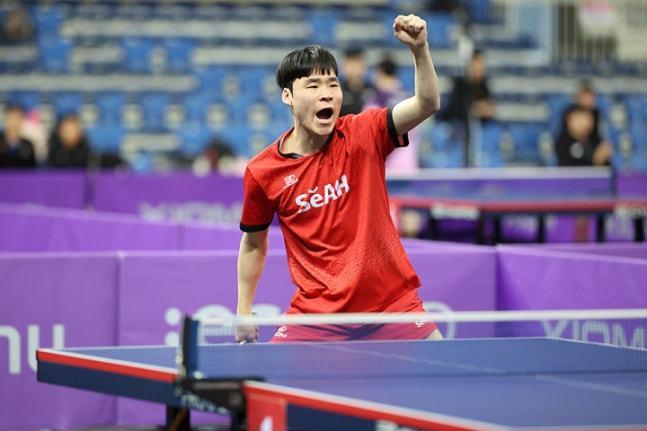 본문 이미지 - 장우진.(한국프로탁구연맹 제공)