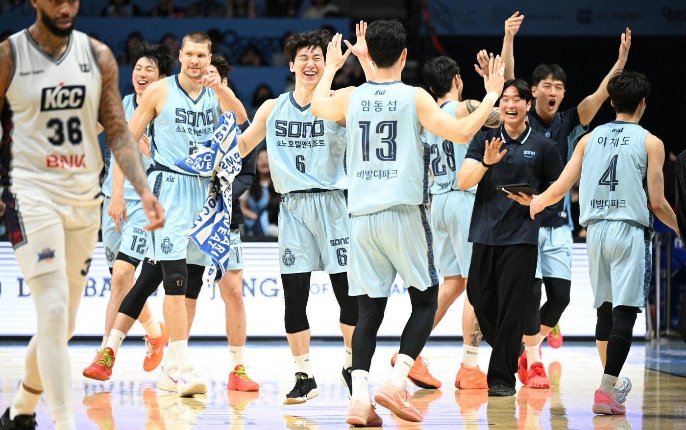 본문 이미지 - 프로농구 소노가 8연승을 질주했다.(KBL 제공)