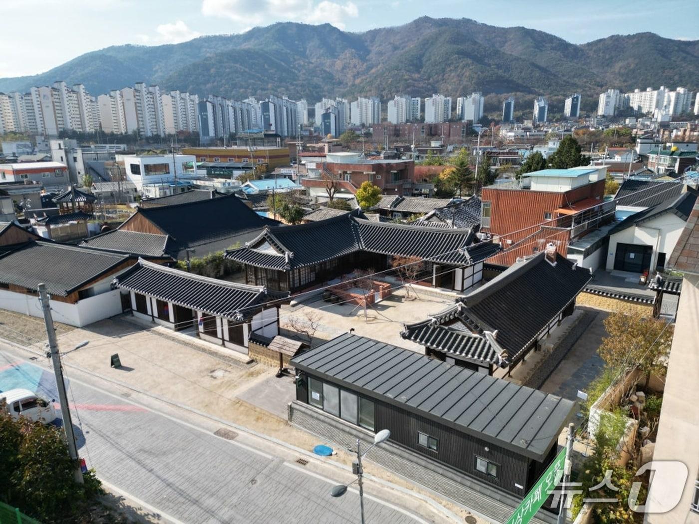 본문 이미지 - 경산시는 '삼남동 근대 한옥이 경북도 등록 문화유산으로 등록됐다(경산시 제공. 재판매 및 DB금지)/뉴스1