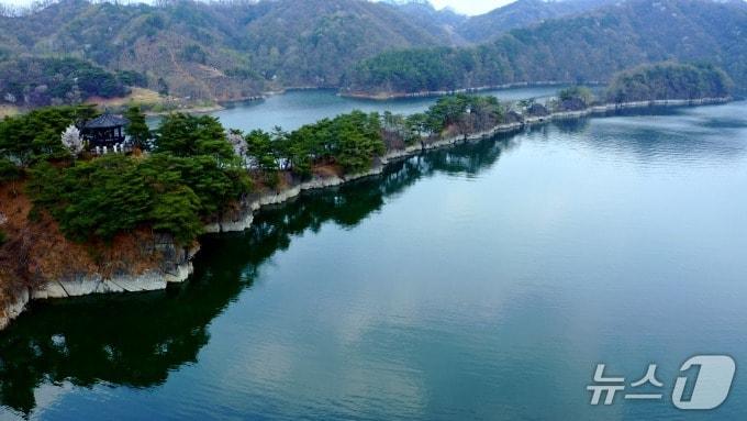 본문 이미지 -  '옥천 3경'인 부소담악 일대(옥천군 제공. 재판매 및 DB금지)  