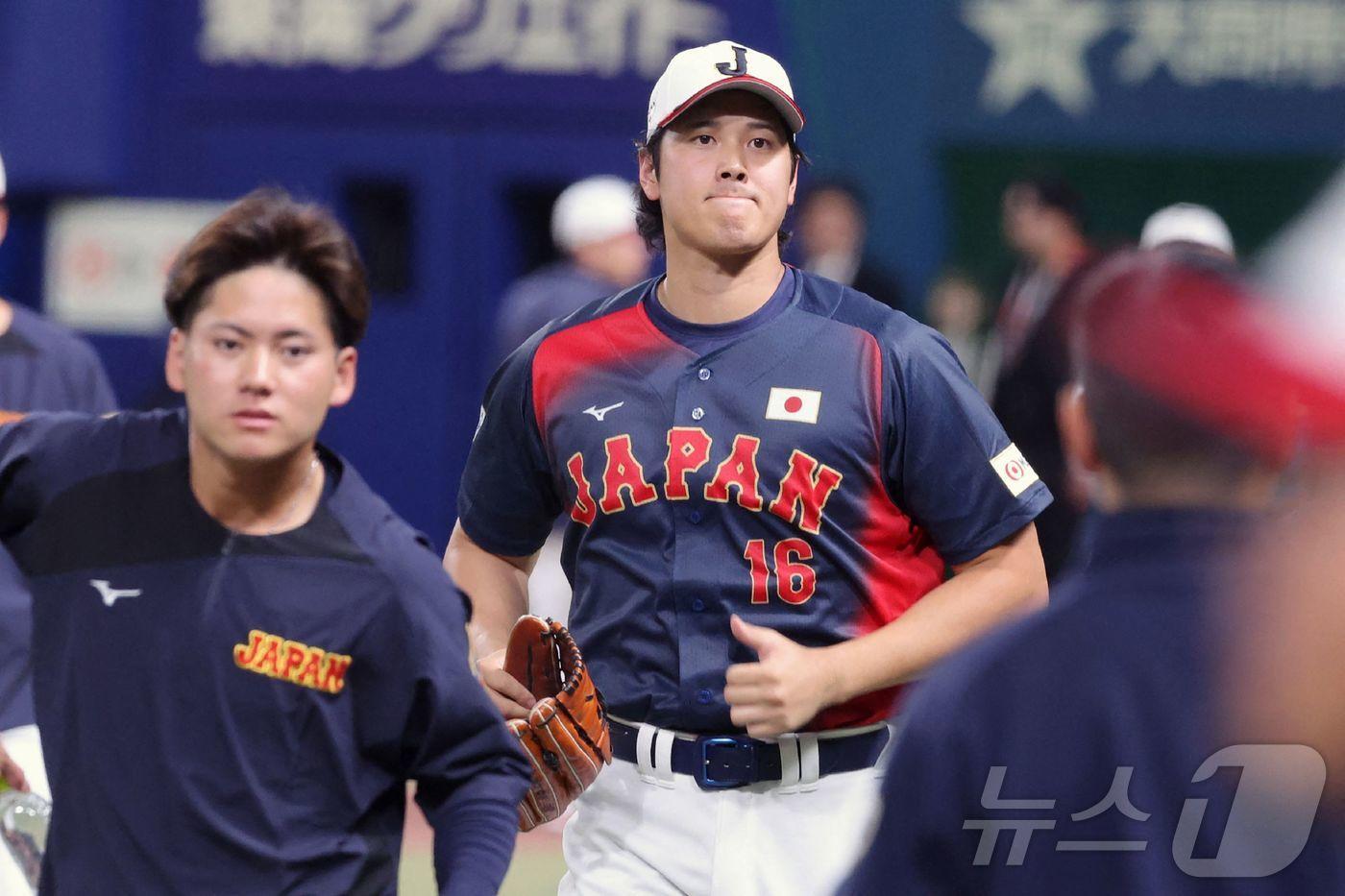 본문 이미지 - 일본 야구대표팀 오타니 쇼헤이. ⓒ AFP=뉴스1