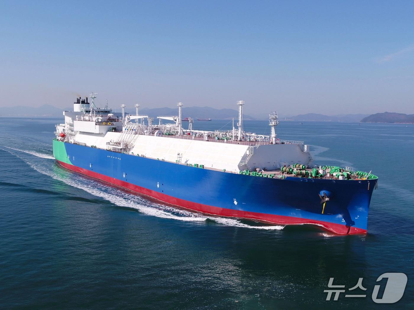 본문 이미지 - 삼성중공업 건조 LNG운반선(삼성중공업 제공)