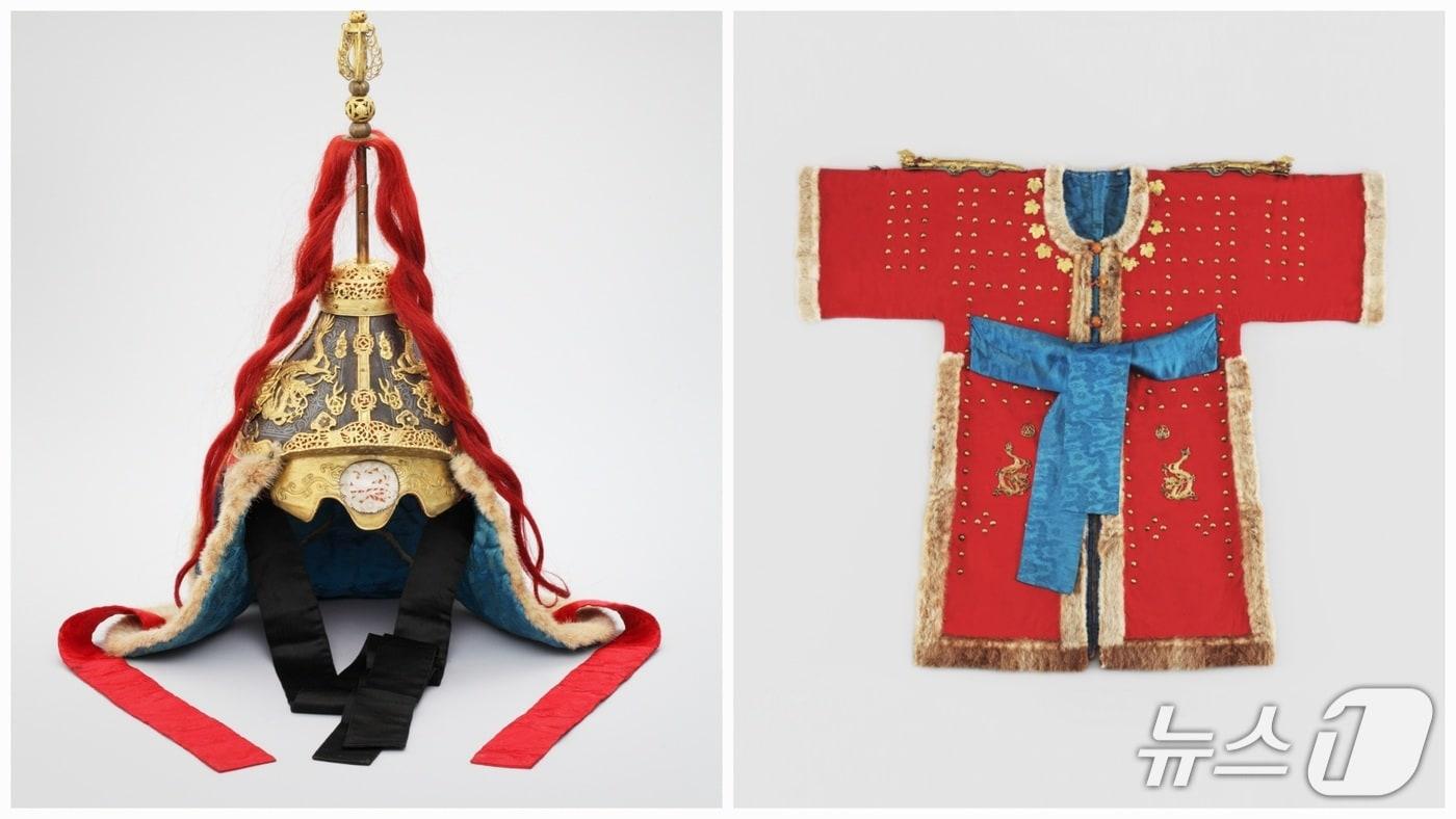 본문 이미지 - 조선시대 군례에서 의식용으로 사용된 갑주.(아산시청 제공. 재판매 및 DB금지)