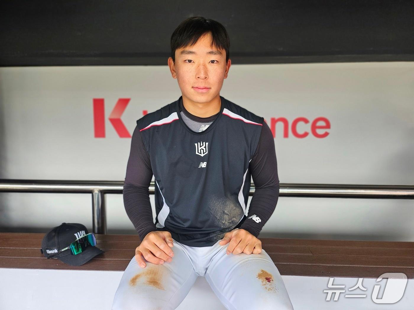 본문 이미지 - KT 위즈 루키 이강민. ⓒ News1 권혁준 기자