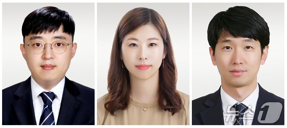 본문 이미지 - 우석대학교가 과학기술정보통신부의 2026년도 1차 ‘기초연구사업’ 신규과제 공모에서 총 3개 과제가 선정됐다. 왼쪽부터 이승호, 신진희, 황인현 교수./뉴스1