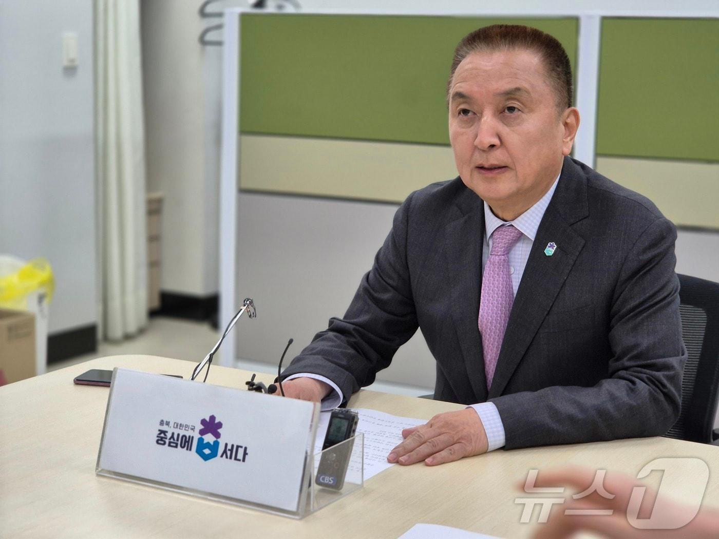 본문 이미지 - 김영환 충북지사 ⓒ 뉴스1 김용빈 기자