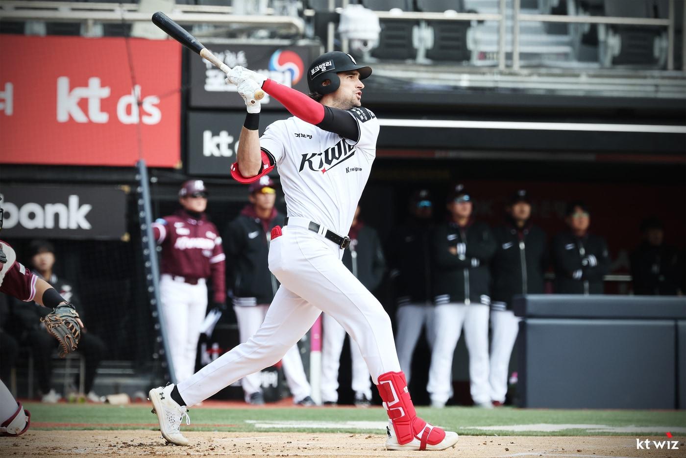 본문 이미지 - KT 위즈 샘 힐리어드. (KT 제공)