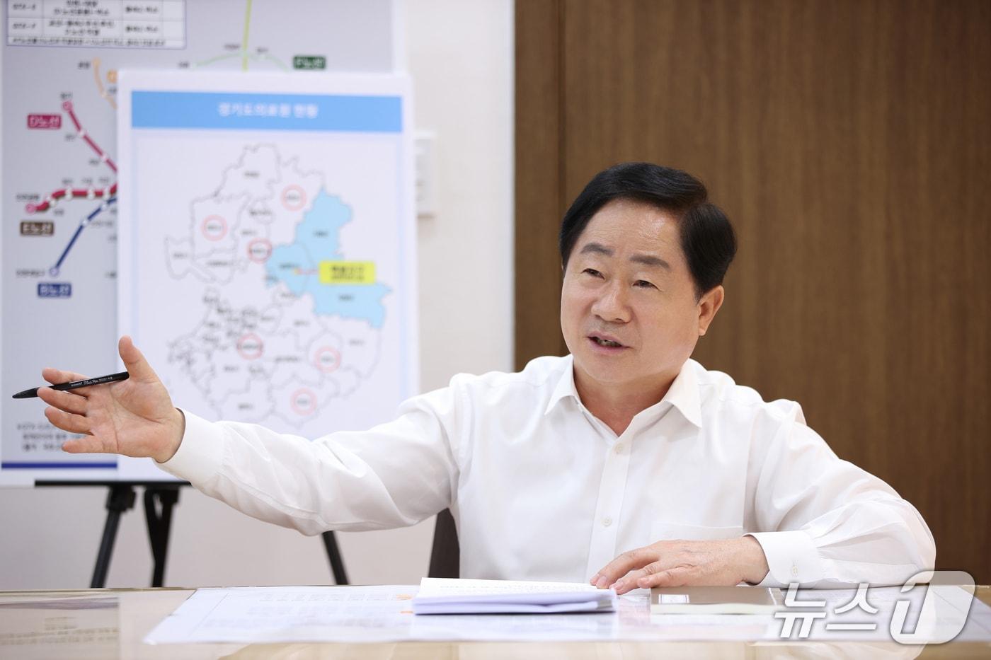 본문 이미지 - 주광덕 남양주시장 (사진 남양주시 제공) /뉴스1