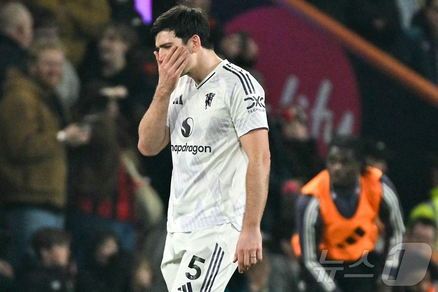 본문 이미지 - 맨체스터 유나이티드 수비수 해리 매과이어. ⓒ AFP=뉴스1