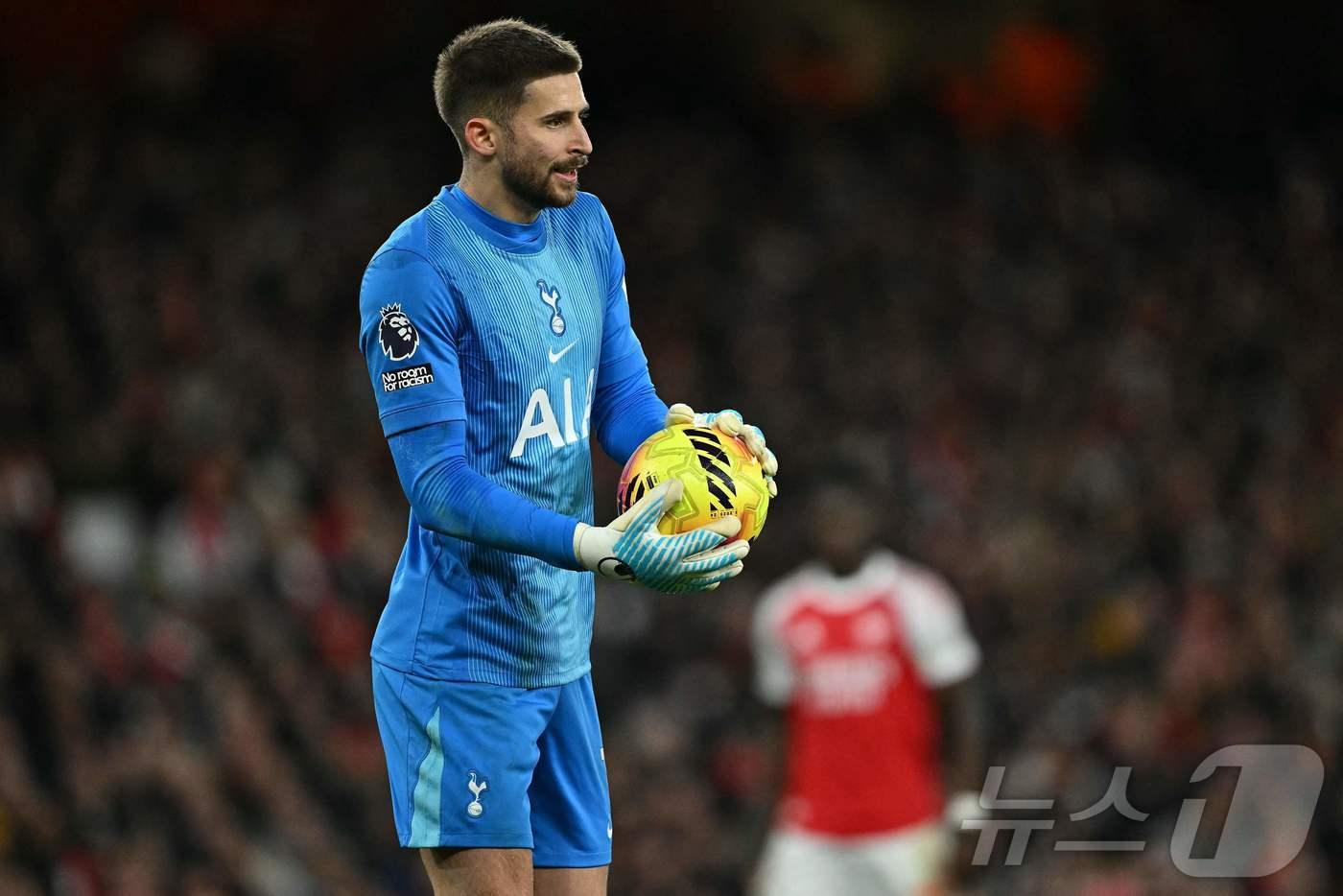 본문 이미지 - 토트넘 골키퍼 굴리엘모 비카리오. ⓒ AFP=뉴스1