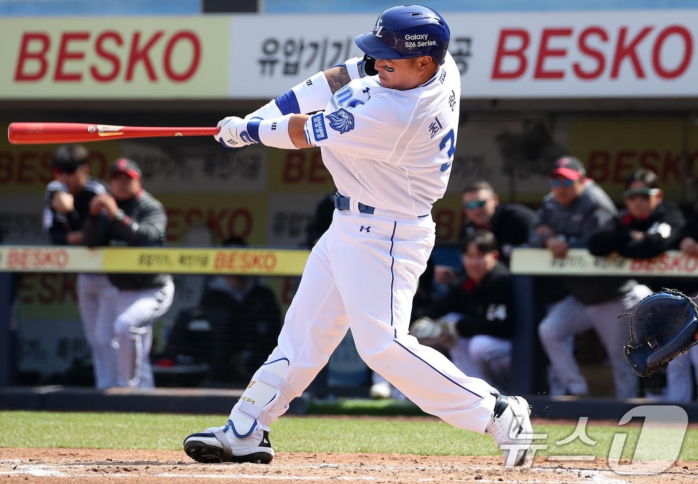 본문 이미지 - 삼성 라이온즈 최형우. ⓒ 뉴스1 공정식 기자