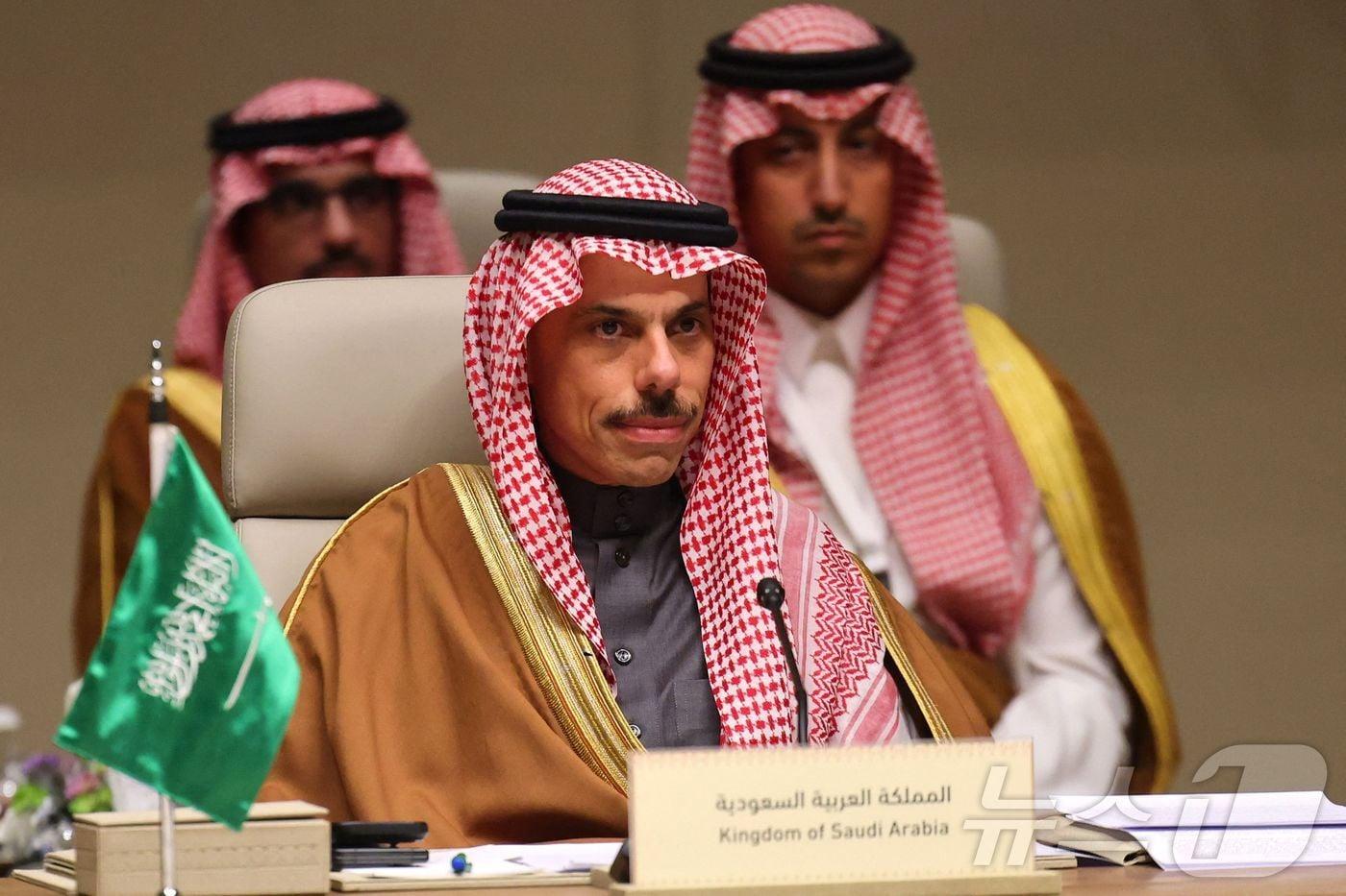 본문 이미지 - 파이살 빈 파르한 알 사우드 사우디 외무장관 ⓒ AFP=뉴스1