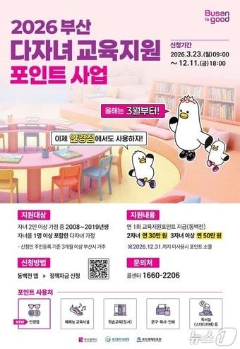 본문 이미지 - 홍보 포스터.(부산시 제공. 재판매 및 DB금지)