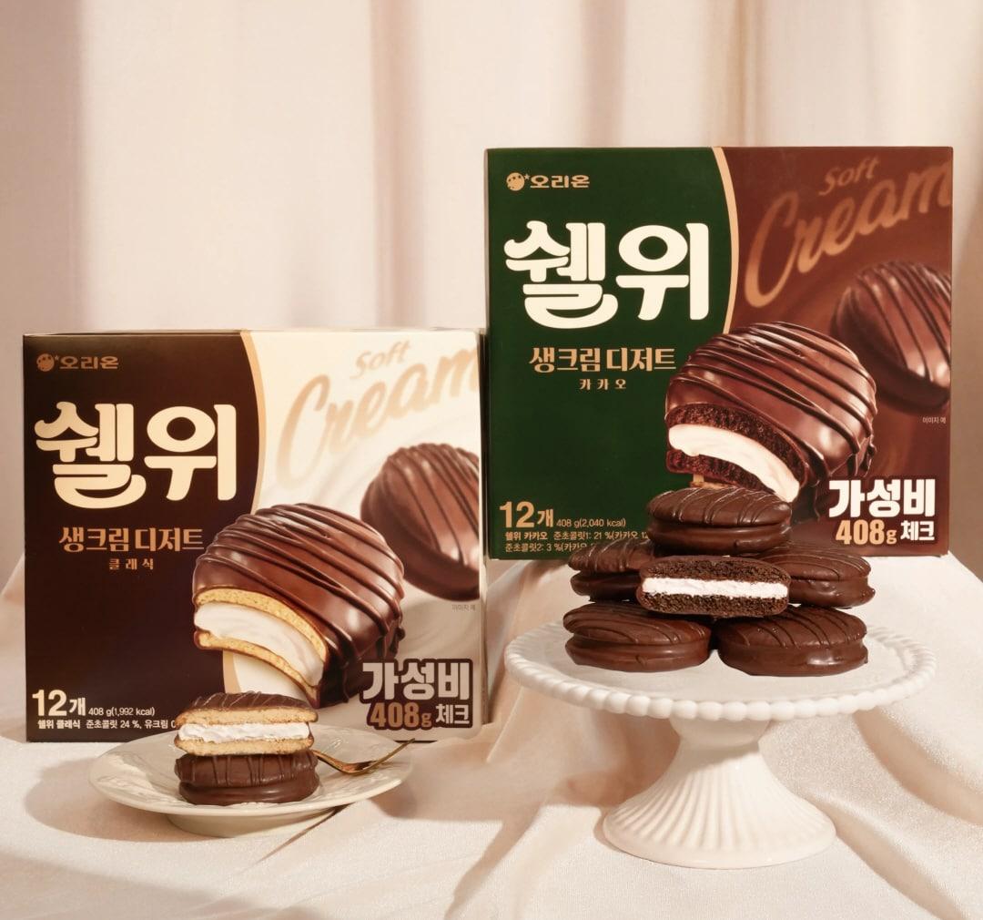 본문 이미지 - '쉘위' 제품 이미지.(오리온 제공)