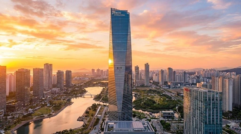 본문 이미지 - 본사 전경.(포스코인터내셔널제공)