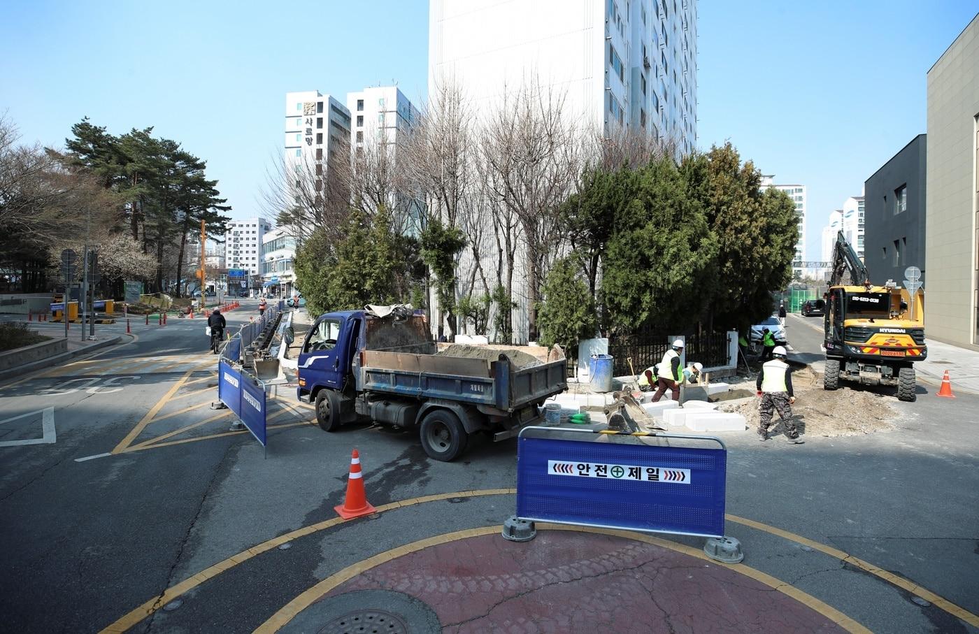 본문 이미지 - 고산자로14길 보행환경 개선(성동구 제공)