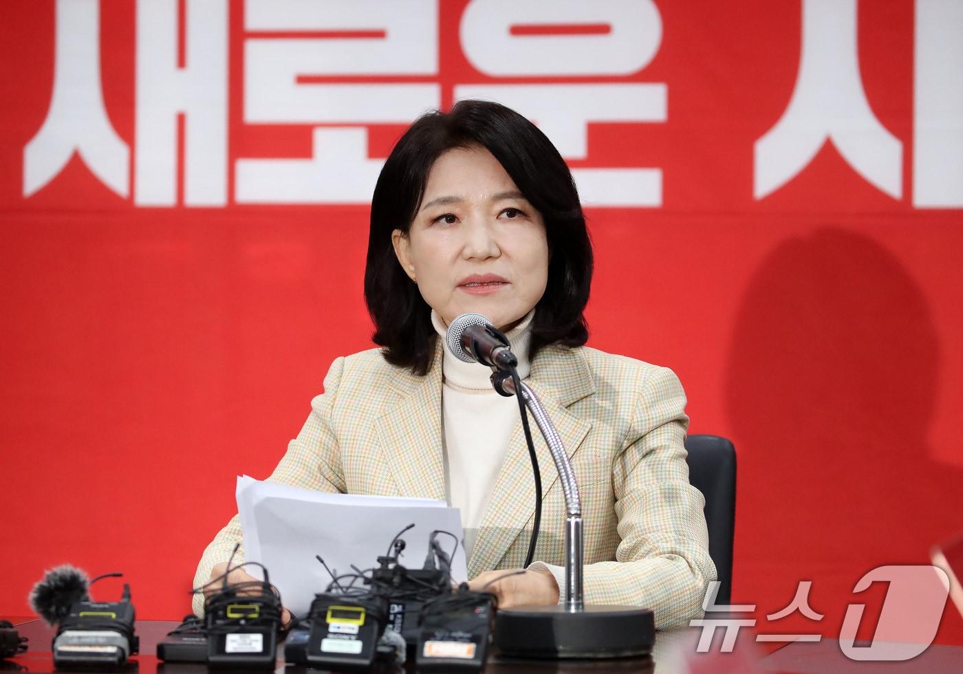 본문 이미지 - 이진숙 전 방송통신위원장. 2026.3.23 ⓒ 뉴스1 공정식 기자