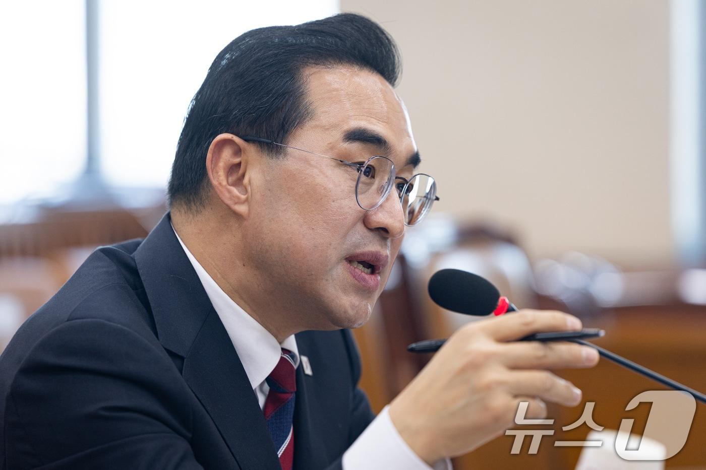 본문 이미지 - 박홍근 기획예산처 장관 후보자가 23일 서울 여의도 국회에서 열린 인사청문회에 출석해 의원 질의에 답하고 있다. ⓒ 뉴스1 유승관 기자