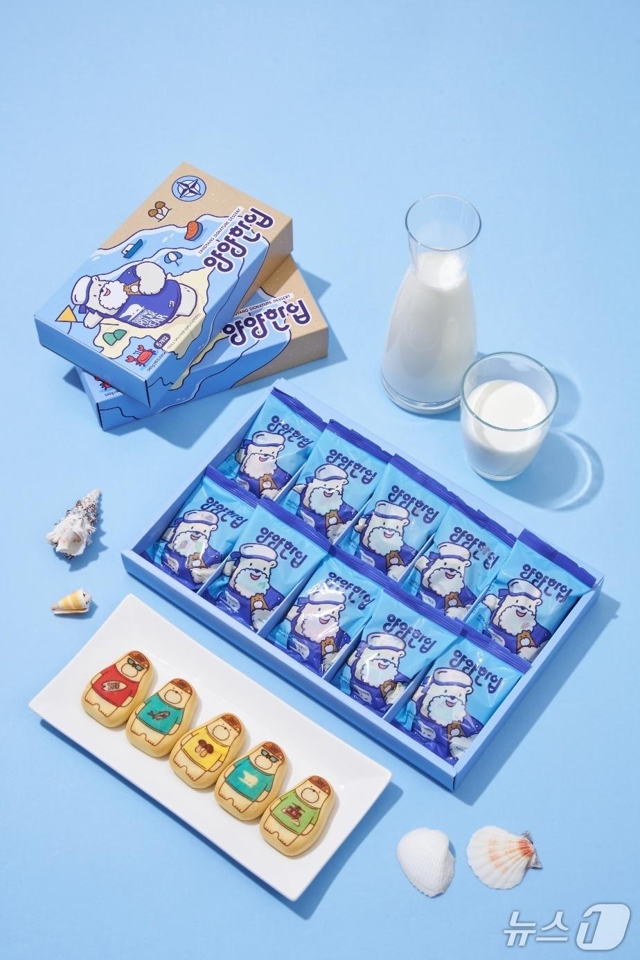 본문 이미지 - 강원 양양군이 자체 개발한 디저트 양양한입.(양양군 제공, 재판매 및 DB 금지) 2026.3.23/뉴스1