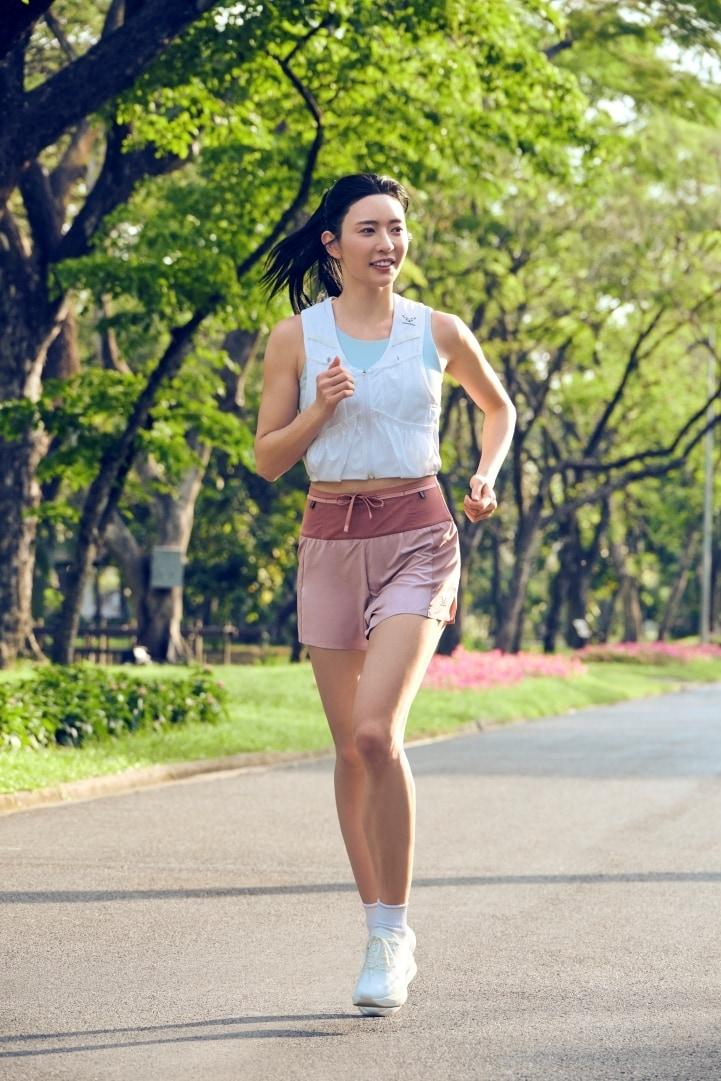 본문 이미지 - 다이나핏 모델 육상 선수 '김지은'과 함께한 26SS 화보(다이나핏 제공)