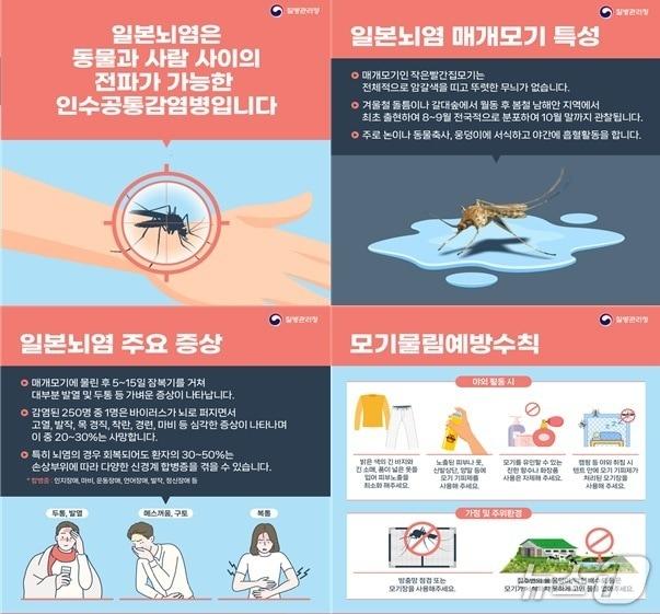 본문 이미지 - 홍성군, 일본뇌염 주의보 관련 예방수칙. (홍성군 제공. 재판매 및 DB금지) 2026.3.24/뉴스1