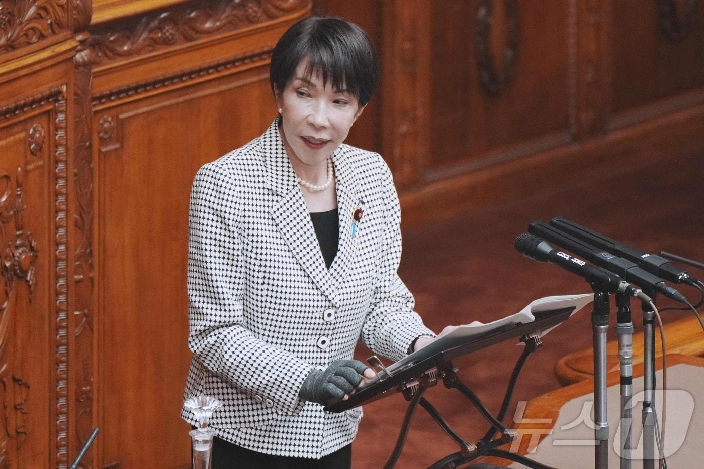 본문 이미지 - 다카이치 사나에 일본 총리 ⓒ AFP=뉴스1