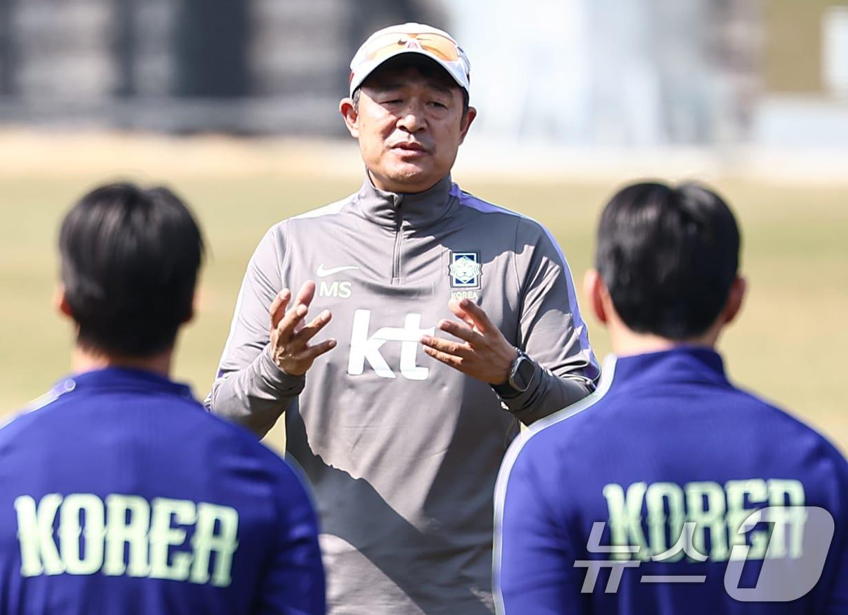 본문 이미지 - 한국 U23 남자축구 대표팀이 출전하는 아시안게임 축구 조추첨이 23일 열린다. 2026.3.24 ⓒ 뉴스1 김도우 기자