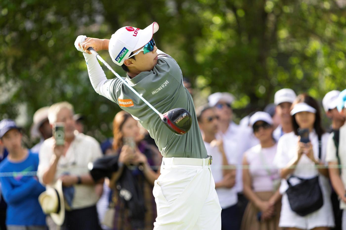 본문 이미지 - 김효주가 LPGA투어 포티넷 파운더스컵에서 우승했다. (요넥스 제공)