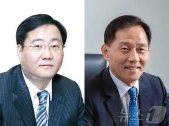 본문 이미지 - 정몽진 KCC 회장(왼쪽), 정몽익 KCC글라스 회장(오른쪽)/뉴스1 DB